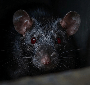 Close-up of a roof rat